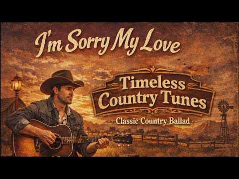 I'm Sorry My Love - Timeless Country Tunes | Classic Country Ballad | Lyrics video 