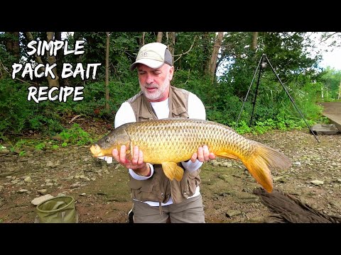 Simple Pack Bait Recipe for Carp Fishing