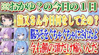 実は今日脳みそをぐちゃぐちゃにされていたおかゆ？【ホロライブ切り抜き/猫又おかゆ/星街すいせい/大空スバル】