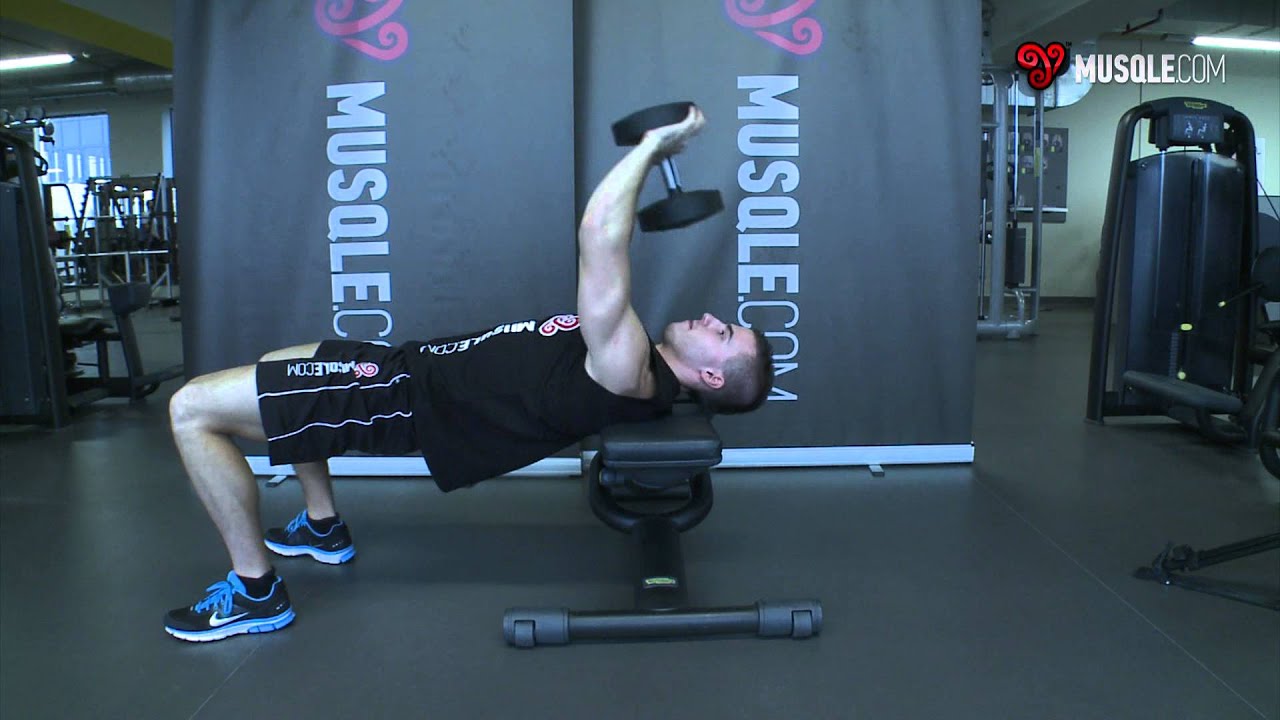 Bent-Arm Dumbbell Pullover