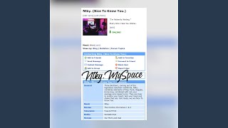 MySpace Music Video