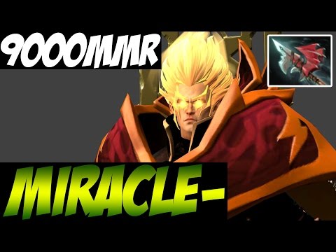 Miracle- 9000MMR Dota 2 - Invoker Dark Artistry with Hurricane Pike
