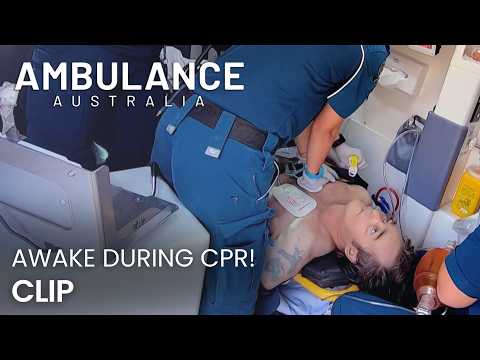 Cardiac arrest while patient remains conscious 🚨🫀 | S3 Ep1 | Ambulance Australia | Clip