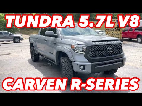 2018 Toyota Tundra 5.7L V8 TRUE DUAL EXHAUST w/ CARVEN R-SERIES!