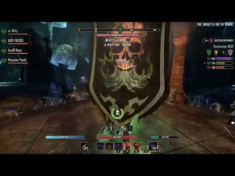 Down BIG, Huge Comeback in Battlegrounds Domination | Magic Dragonknight | Elder Scrolls Online Clip