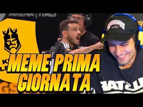 BLUR REACTA AI MEME KINGS LEAGUE - GIORNATA 1