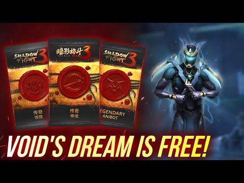 3 Premium Sets FREE! 🤯🔥 – Get Free Void’s Dream, Steel Hound & MORE! | Shadow Fight 3