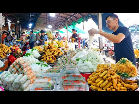 Cambodia Best Rice Noodle, Spring Roll, Noodle Soup, Fried Rice, Donuts, Chicken Congee, Snacks