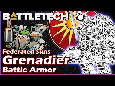 BattleTech: Grenadier - Federated Suns Battle Armor - A Short History
