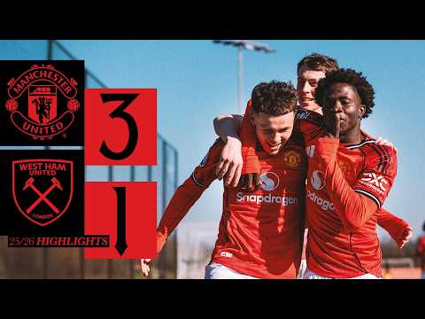 U18 Premier League Cup Finalists! | Man Utd v West Ham | Academy Highlights
