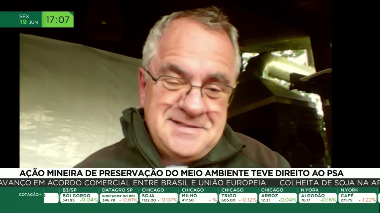 Ação mineira de preservação do meio ambiente teve direito ao PSA