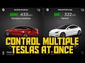 Multiple Tesla's One Phone: No More Switching! | First World Problems