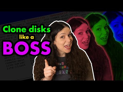 Clonezilla: disk cloning, but it's easier than dd