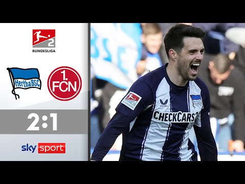 Doppelter Brekalo bringt erhofften Sieg! | Hertha BSC - 1. FC Nürnberg | Highlights – 2. Bundesliga
