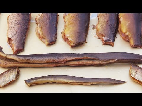 Karpfen geräuchert. Schritt für Schritt mit Rezept.