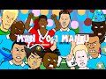 Manchester City vs Manchester United 0-1 2016 (Marcus Rashford goal Cartoon Highlights Demichelis)