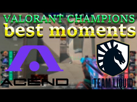 SEMIFINALS VALORANT Champions 2021 - Team Liquid vs Acend - BEST MOMENTS