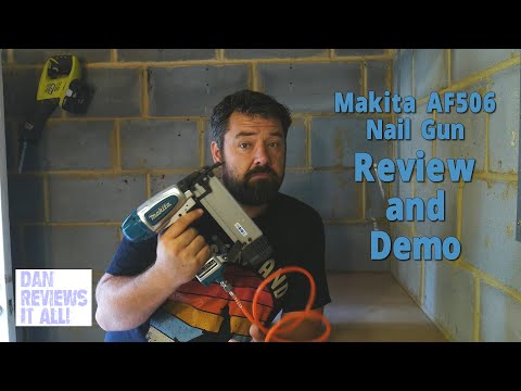 Makita Smeigiakalis AF506 video