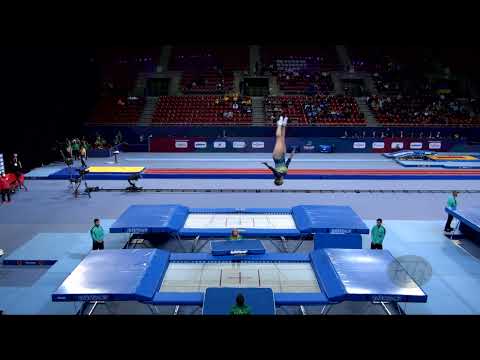 PICKERING Jessica (AUS) W - 2022 Trampoline Worlds, Sofia (BUL) - Q Trampoline Exercise 2