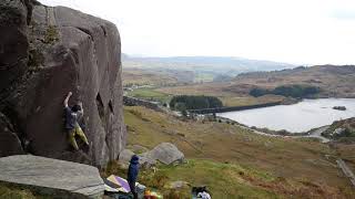 Video thumbnail of Tempest, 7a. Tanygrisiau
