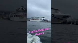 Cruise Ship needs some paint #pacificexplorer #cruiseship #p&o