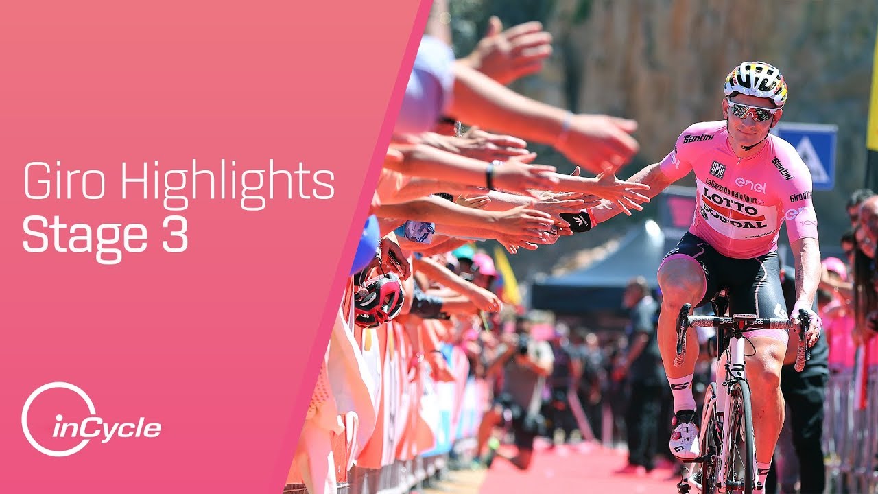 Giro dâ€™Italia 2017 | Stage 3 Highlights | inCycle - YouTube