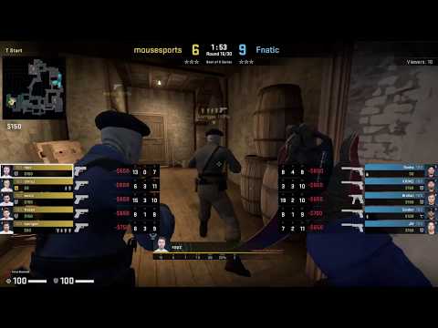 CS:GO POV Demo Mousesports ropz (27/13) vs Fnatic (de_inferno)