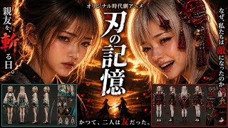 「刃の記憶」#百鬼あやめ #風間いろは #ホロライブ #ai #オリジナルmv 