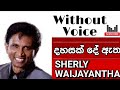 Dahasak De Atha Karaoke | Without Voice  | Sherly Waijayantha | Sinhala Karaoke Channel