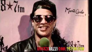 SLASH INTERVIEW AT THE VIPER ROOM