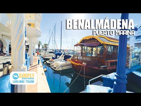 Puerto Marina Benalmadena | Walking Tour | Benalmadena Costa | 2022 | Malaga, Spain