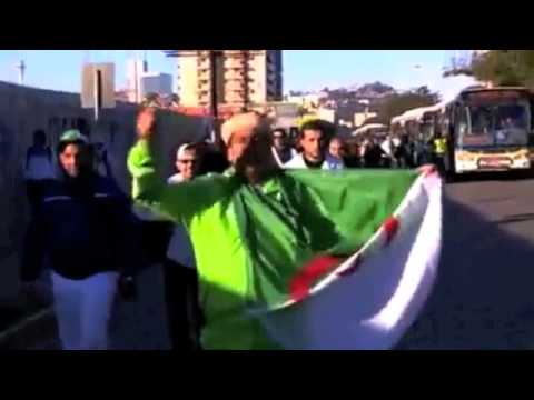 حادثة مأساوية في المدرجات أثناء مقابلة الجزائر ضد كوريا