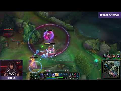 HLE Zeka Sylas Pro View | T1 vs HLE | 2025 LCK Playoffs R2