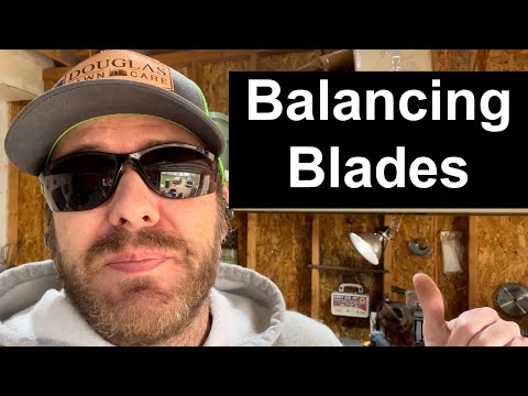 How to Balance Mower Blades. The Inexpensive Way!