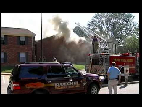 Apartment catches fire in Hikes Point