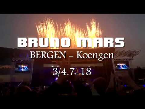 MUSIKKVLOGG: Bruno Mars på Koengen 2018