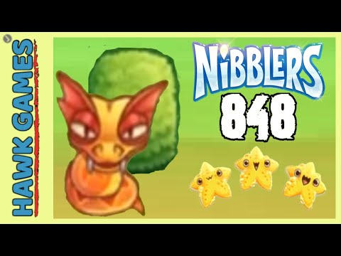 Fruit Nibblers Level 848 - 3 Stars Walkthrough, No Boosters