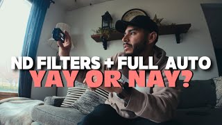 Can I Use ND Filters in FULL AUTO  on Osmo Pocket 3 & Action 5 Pro?