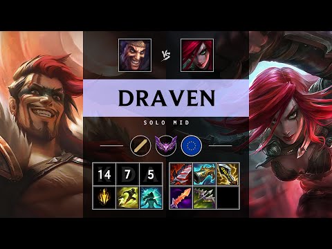 Draven Mid vs Katarina - EUW Master Patch 25.09