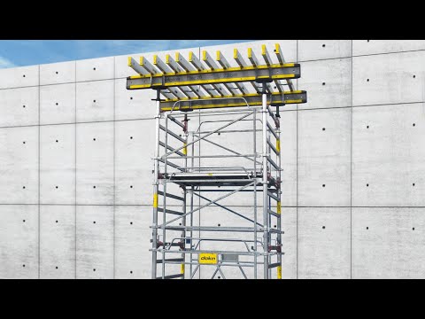 Tour Excellence : le système d'étaiement rapide, logique et niveau de sécurité MDS1