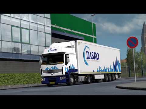 ETS2 1.36 Open Beta Renault Premium 460 Kiel - Bremen