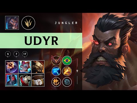 Udyr Jungle vs Graves - BR Grandmaster Patch 25.23