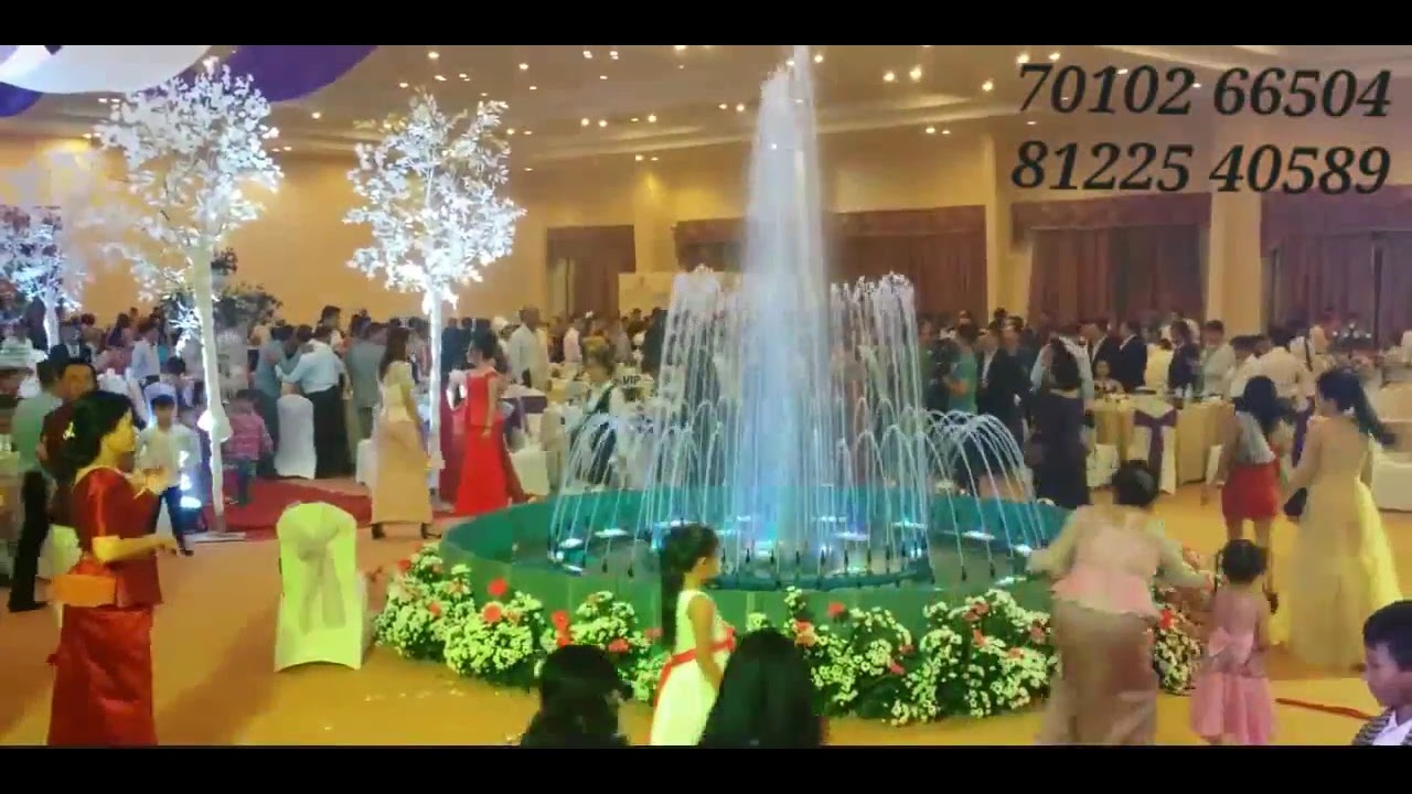 Water Fountain Wedding Marriage Decoration Chennai Pondicherry Vilupuram +91 81225 40589