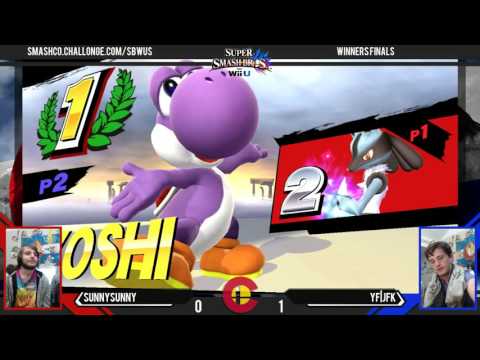 SB - SunnySunny (Lucario) Vs. YF|JFK (Yoshi) - Winners Finals - Smash 4