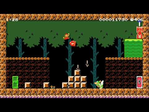 ゼルダの伝説    亀々のトライアングル by プルタブ - Super Mario Maker 2 - No Commentary 1ca