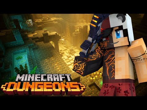 PandaFire11 - THE SECRET CREEPY CRYPT! | Minecraft Dungeons | EP 2 (Minecraft Dungeons Gameplay)