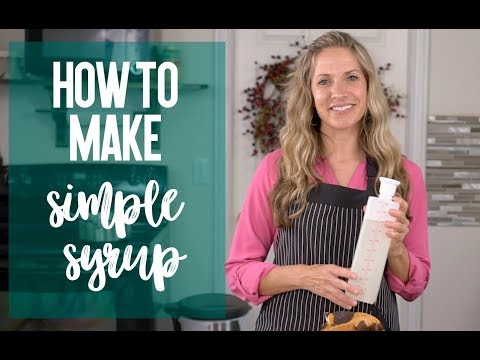 How to Make Simple Syrup for Cakes {Recipe Tutorial}