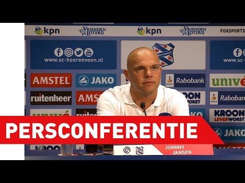 Persconferentie sc Heerenveen - Fortuna Sittard