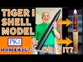 Tank Shell Model - 1/1 scale Tiger I AP round by Pig Model