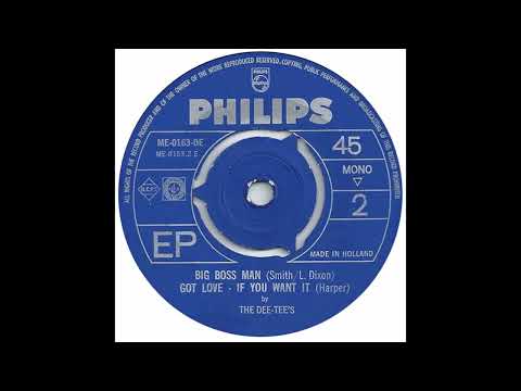 The Dee Tee's   Big Boss Man   Philips ME 0163 DE 1966